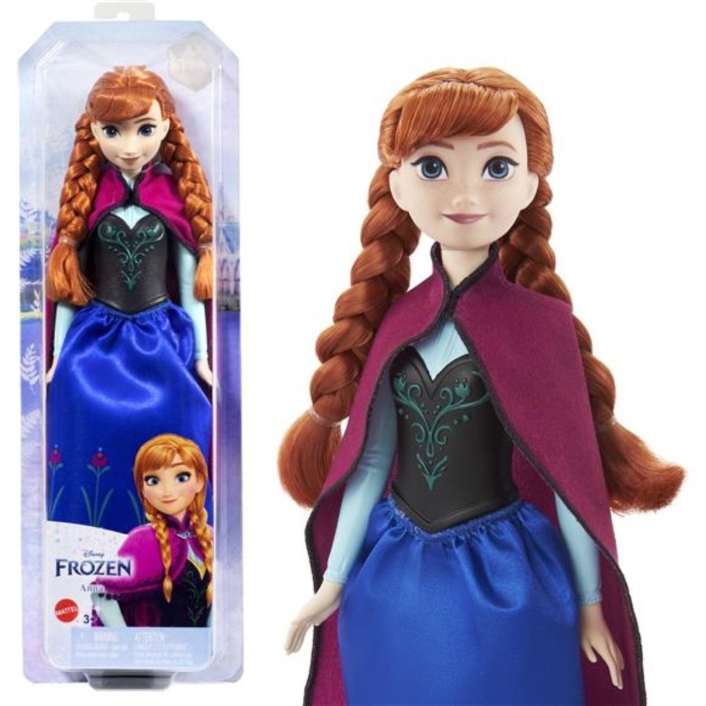 Disney Frozen Anna Doll, Baby Girls Toy Inspired by the Movie Disney Frozen
